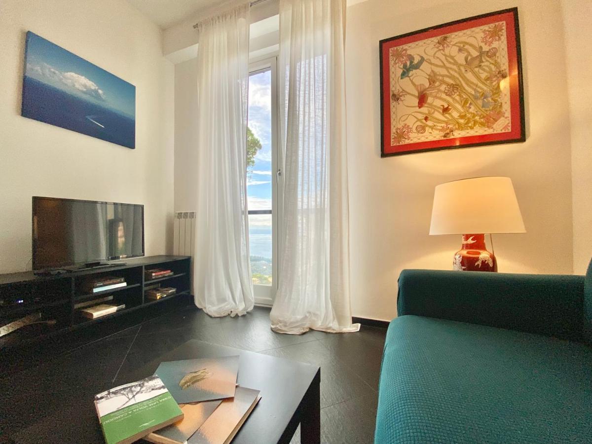 Casaviva - Bilo With Seaview And Parking In Camogli Apartment Exterior photo
